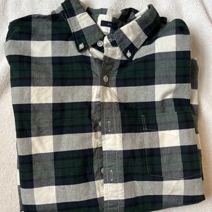 Jcrew plaid Button Up